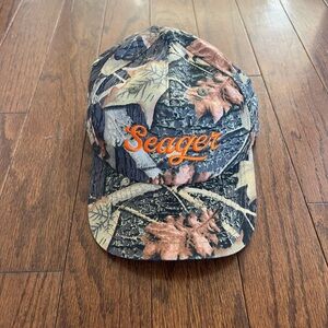 Seager Camo SnapBack Hat